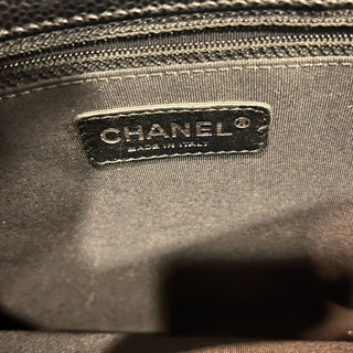 CHANEL GST Grand Shopper Black Caviar Tote