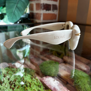LOEWE Inflated Ivory 46MM Cat-Eye Sunglasses
