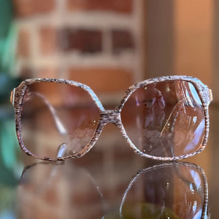 SAINT LAURENT Vintage Oversized Acetate Sunglasses