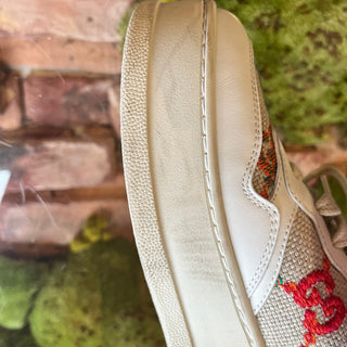GUCCI Mulitcolor GG Canvas Sneakers SZ 39 ( 9 US)