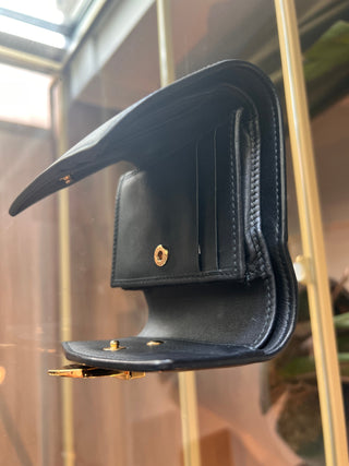 GUCCI Web Canvas Compact Wallet