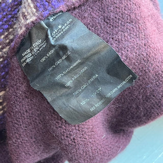 PRADA Purple Cashmere Mens Sweater SZ52(42US)