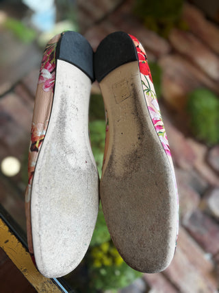 GUCCI Blooms Mary Jane Ballet Flats