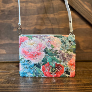 LOUIS VUITTON Coussin BB Monogram Floral Swarovski Shoulder Bag