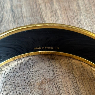 HERMES Purple Coin Purse Bangle