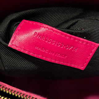 SAINT LAURENT Sac de Jour Small Pink Leather Tote Bag