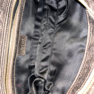 VERSACE Chain Bag Silver Medusa Head Shoulder Bag