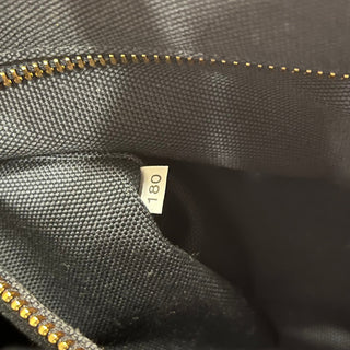 PRADA Jardinière Large Navy Blue Cotton Canvas Tote