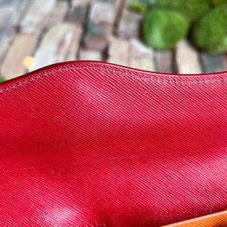 PRADA Wave Saffiano Leather Continental Wallet