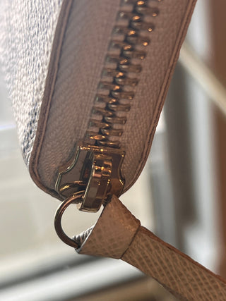 LOUIS VUITTON Damier Azur Clemence Wallet
