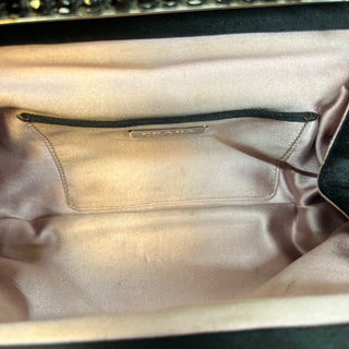 PRADA Crystal Satin Evening Clutch TS4009