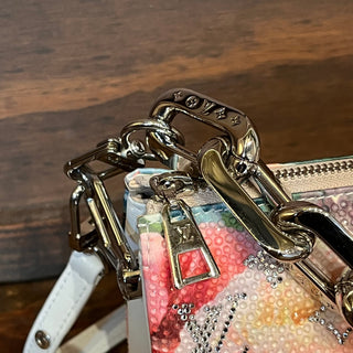 LOUIS VUITTON Coussin BB Monogram Floral Swarovski Shoulder Bag
