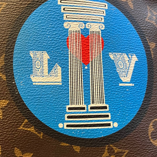 LOUIS VUITTON Neverfull MM Monogram Canvas World Tour Tote ADI11209