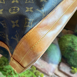 LOUIS VUITTON Noe Brown Monogram Canvas Vintage Bucket Bag