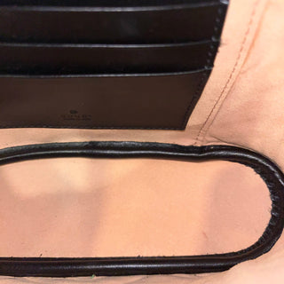 GUCCI GG Marmont Vanity Black Matelassé Leather Crossbody Bag