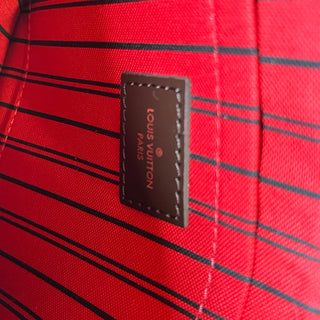 LOUIS VUITTON Neverfull PM Damier Ebene Canvas Tote Bag
