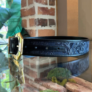 VERSACE Medusa Heritage Barocco Jacquard Belt 70/28(S)
