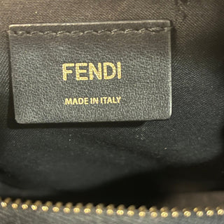 FENDI Fendigraphy Small Soft Calfskin Leather Hobo Bag