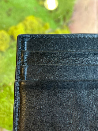 Dior Black Oblique Galaxy Leather Men's Wallet
