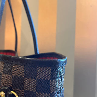 LOUIS VUITTON Neverfull MM Damier Ebene Canvas Tote