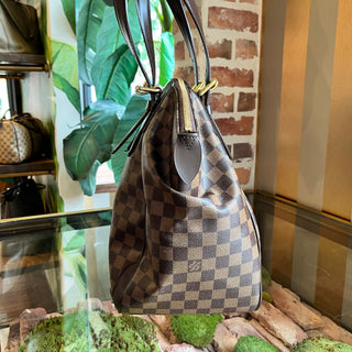 LOUIS VUITTON Verona GM Damier Ebene Canvas Shoulder Bag