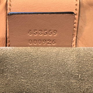 GUCCI GG Marmont Pink Matelassé Leather Chain Shoulder Bag