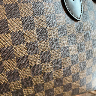 LOUIS VUITTON Neverfull PM Damier Ebene Canvas Tote Bag