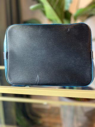 LOUIS VUITTON Blue Epi Bucket MM