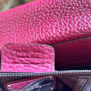 SALVATORE FERRAGAMO Sofia Large Fuschia Shoulder Bag