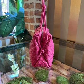 BOTTEGA VENETA Small Loop Pink Crossbody