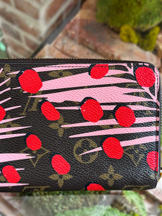 LOUIS VUITTON Monogram Jungle Dots Zippy Wallet