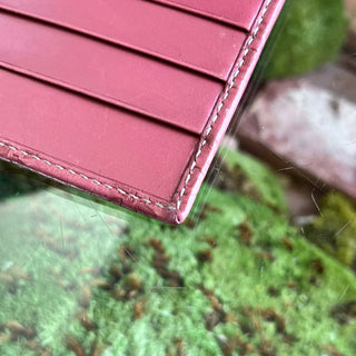 GUCCI Continental Mauve Guccissima Leather Wallet