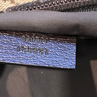 GUCCI Beige Brown GG Canvas Diaper Crossbody Bag