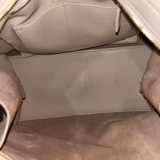 SAINT LAURENT Classic Y Cabas Medium Light Beige Calfskin Tote