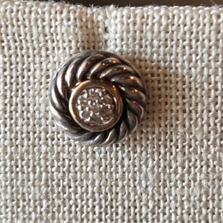 DAVID YURMAN Diamond Cookie Stud Earrings