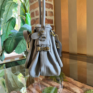 CHLOE Paraty Medium Pebbled Leather Shoulder Bag