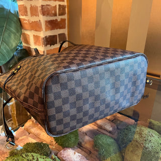 LOUIS VUITTON Neverfull MM Damier Ebene Canvas Tote
