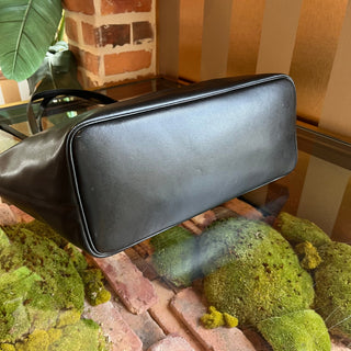 SALVATORE FERRAGAMO Gancio City Large Leather Tote