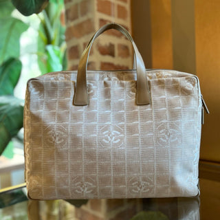 CHANEL Travel Line Nylon Briefcase