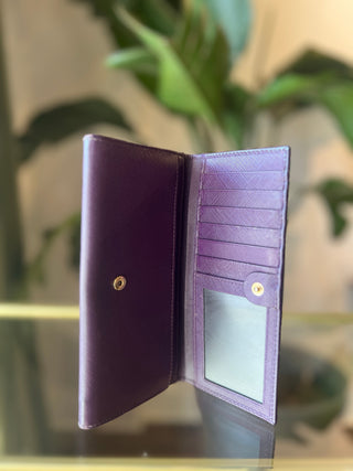 FERRAGAMO Leather Gancini Continental Wallet