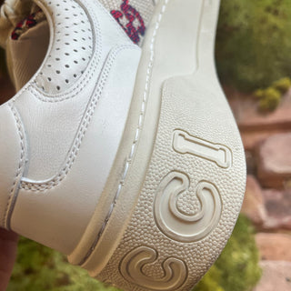 GUCCI Mulitcolor GG Canvas Sneakers SZ 39 ( 9 US)