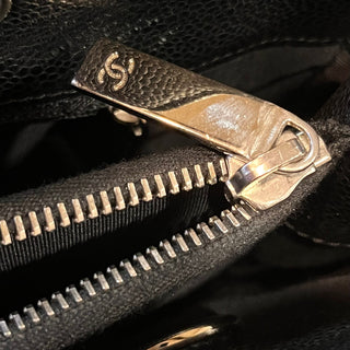 CHANEL GST Grand Shopper Black Caviar Tote