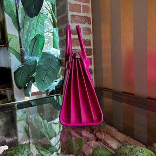 SAINT LAURENT Sac de Jour Small Pink Leather Tote Bag