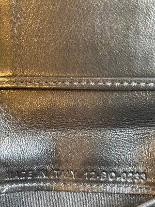 Dior Black Oblique Galaxy Leather Men's Wallet
