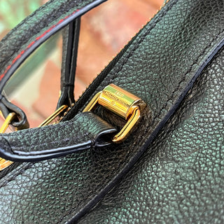 LOUIS VUITTON Bastille PM Black Monogram Empreinte Leather Tote Bag