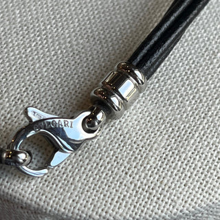 BVLGARI Multistrand Necklace Leather Cord Necklace