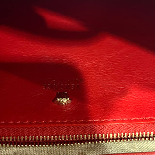 VERSACE Palazzo Empire Medium Red Top Handle Bag