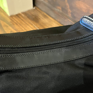 GUCCI Bamboo Black Nylon Shoulder Bag