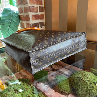 LOUIS VUITTON Sac Plat Monogram Canvas Tote