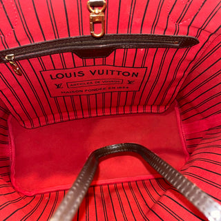 LOUIS VUITTON Neverfull MM Damier Ebene Canvas Tote
